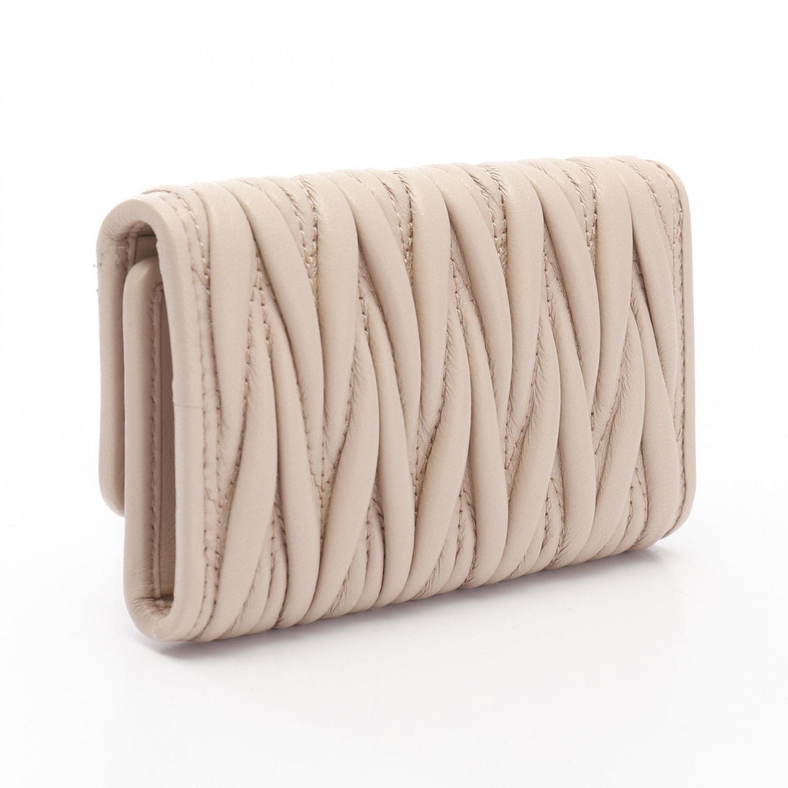 ミュウ ミュウ Miu Miu キーケース マテラッセ 5PG004AFPPF0236 ピンク