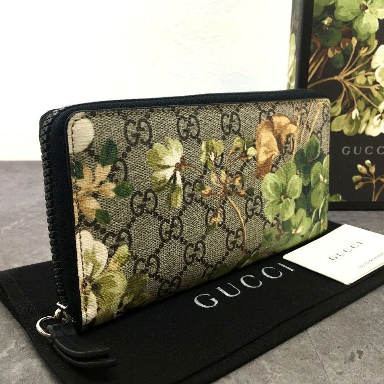 【希少品】GUCCI MLBコラボ ランウドジップウォレット グリーン 希少品】GUCCI MLBコラボ ランウドジップウォレット グリーン