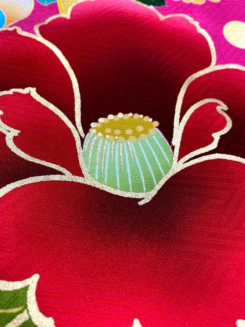 振袖 豪華 金彩 紋意匠 身丈171cm パールトーン加工済 - メルカリ