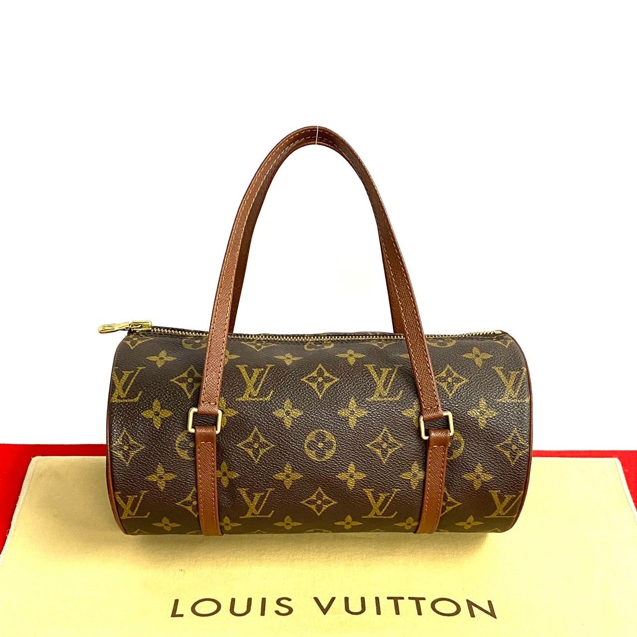 VUITTON オールド　ヴィンテージ　旧型パピヨン　スモール　美品　フランス 希少 極美品 ヴィンテージ】LOUIS VUITTON ルイヴィトン