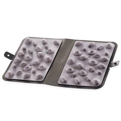 【新品・5営業日で発送】ELECOM エレコム エレコム エクリアストレッチ 足つぼ 足つぼシート オフィスストレッチ 折りたたみ B5サイズ ブック型 グレー HCK-FABMGY