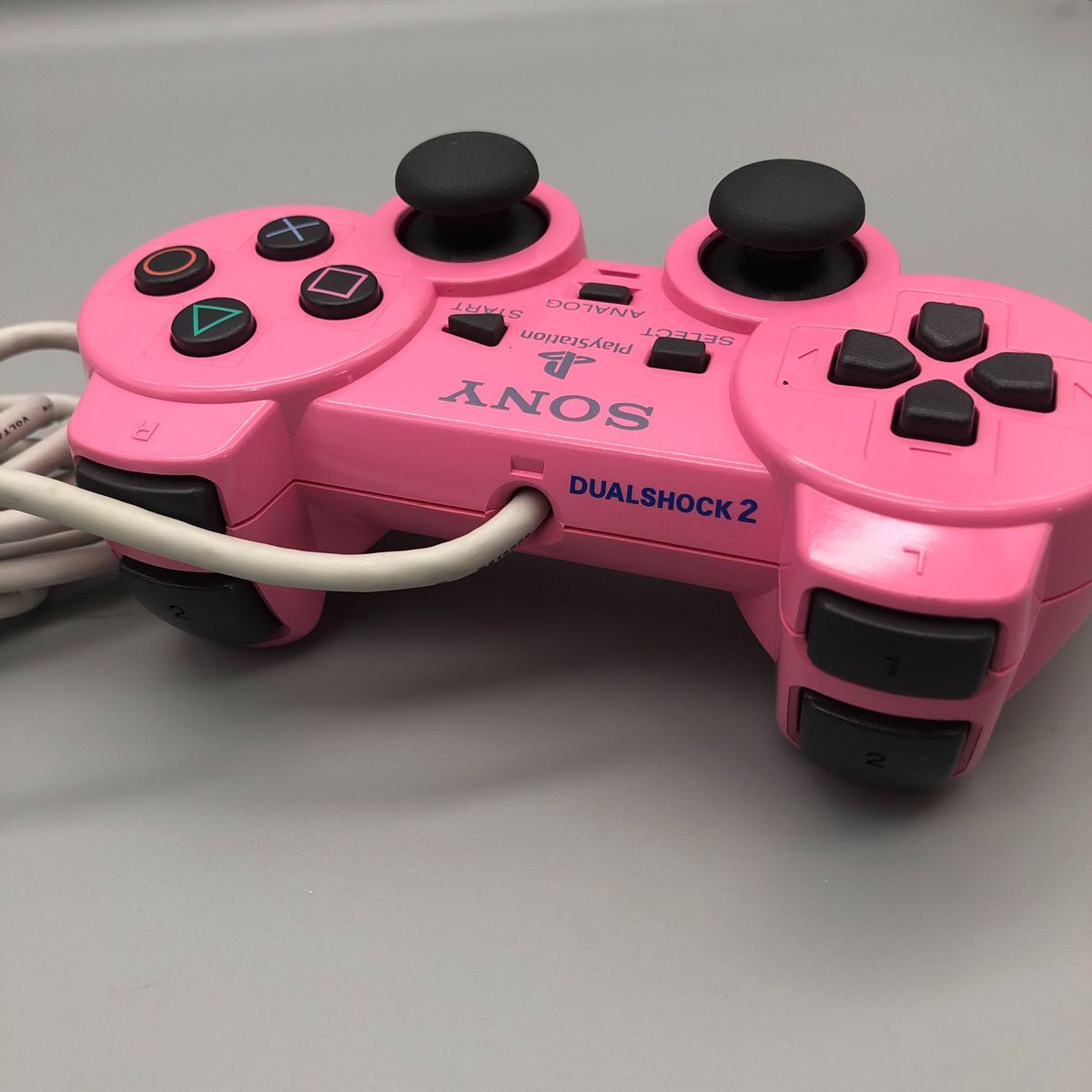 【動作確認済】PS2　純正　コントローラー　ピンク　２個セット　DUALSHOCK２　デュアルショック２　ソニー　SONY　プレイステーション２　　94