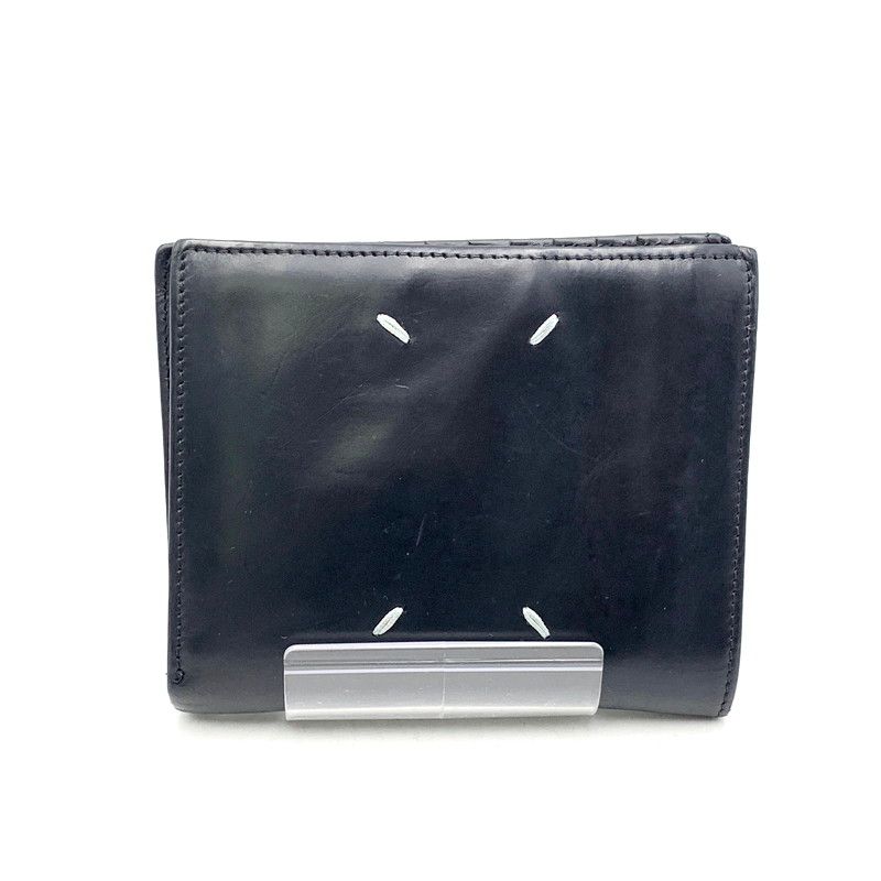 中古品】 MAISON MARGIELA メゾンマルジェラ S35UI0437 二つ折り財布