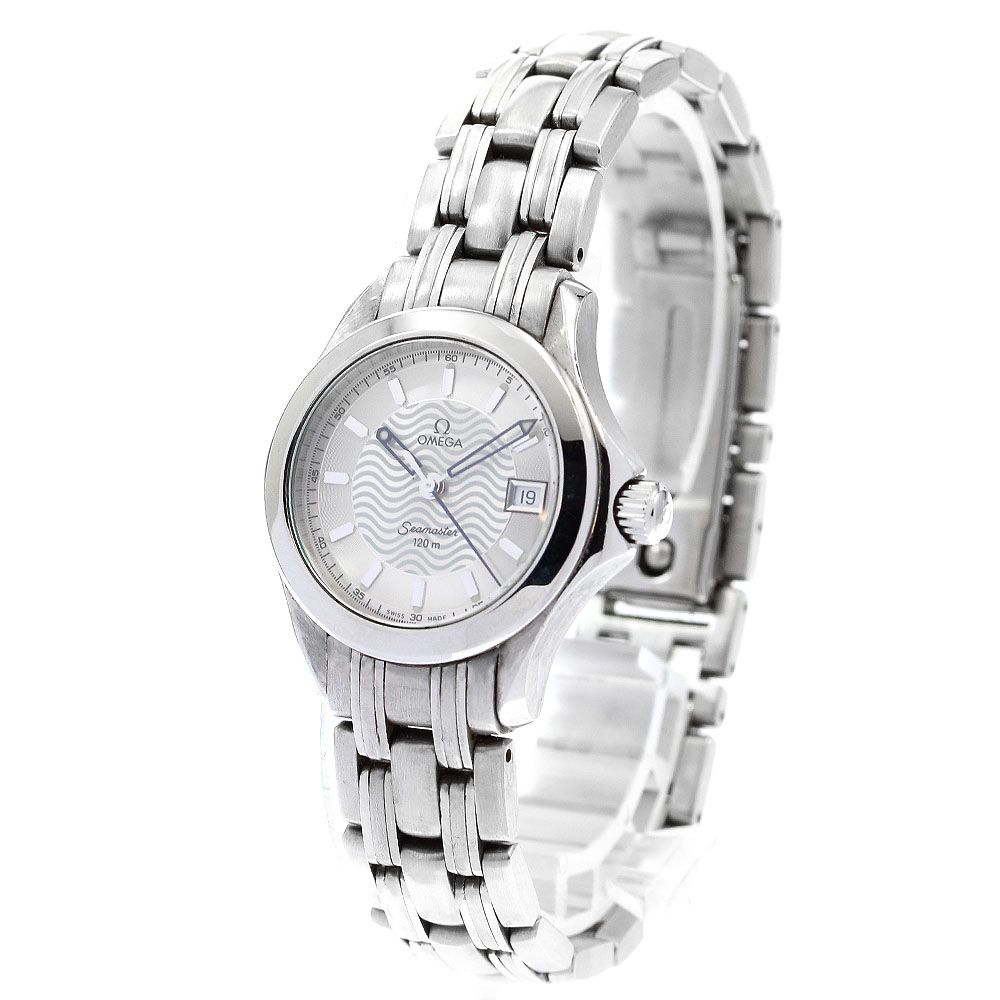 オメガ OMEGA 2581.31 シーマスター120 デイト クォーツ レディース  