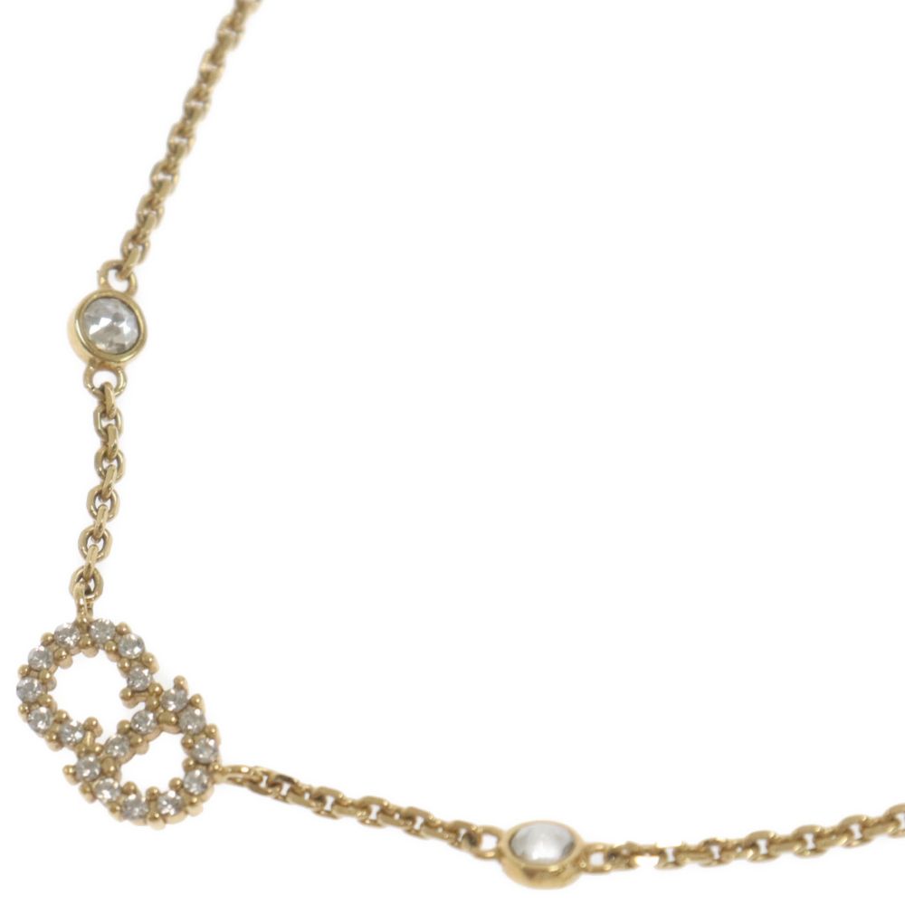 新品 Dior クレール ディー リュヌ CDロゴ ネックレス DIOR | Clair D Lune ネックレス メタル & クリスタル