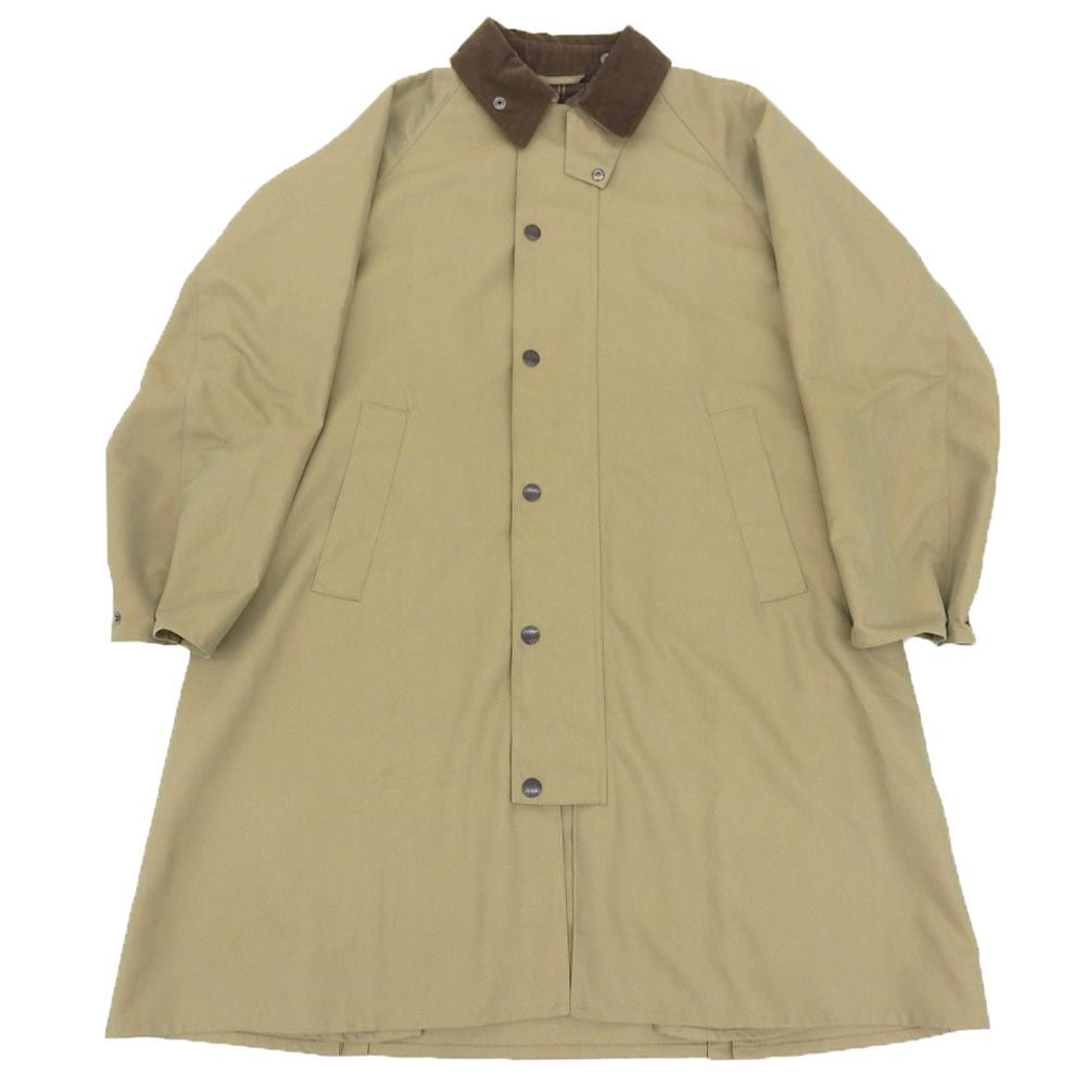 Barbour バブアーステンカラーコート襟コーデュロイ