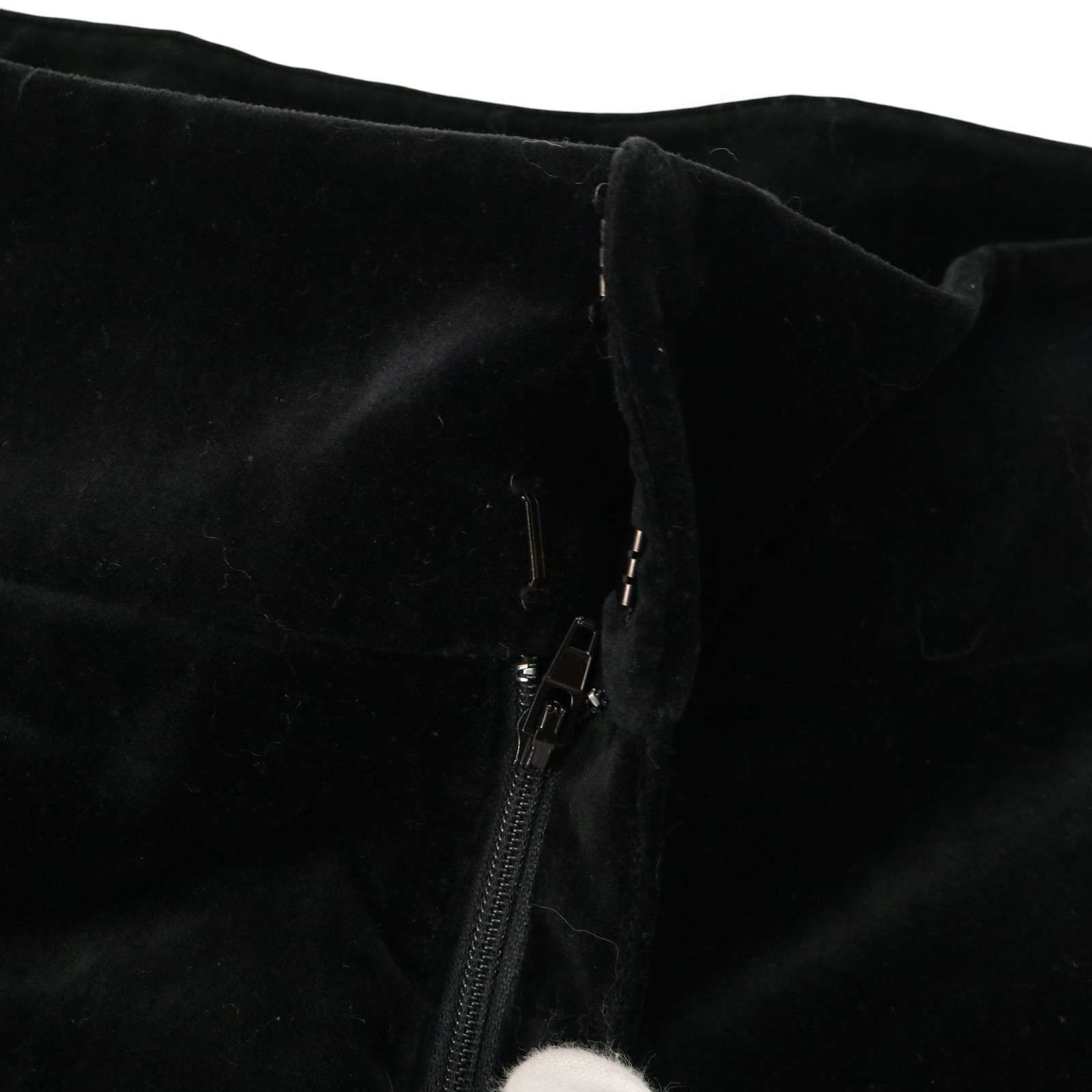 Y2K 00s☆ VIVIENNE TAM ヴィヴィアンタム 秋冬 梅 花 刺繍♪ ベロア  