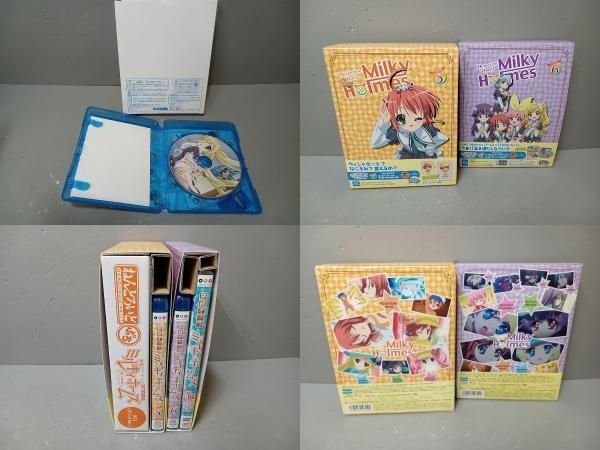 ミルキィホームズ CD、DVD、Blu-ray、本系 まとめ売り 特典付き 探偵オペラ ミルキィホームズ Blu-ray 初回限定版 全6