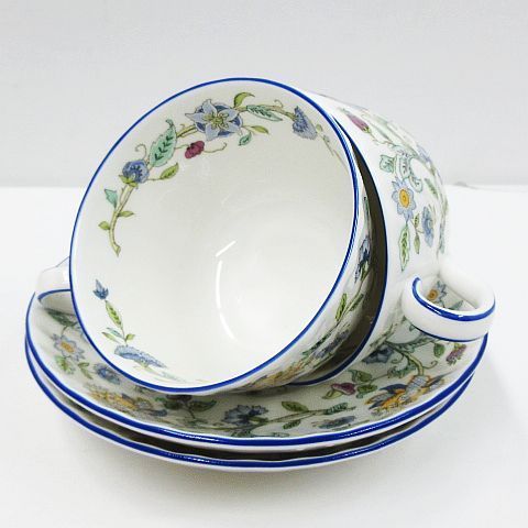 レア美品】ミントン☆ハドンホール☆センターピース（裏底に色
