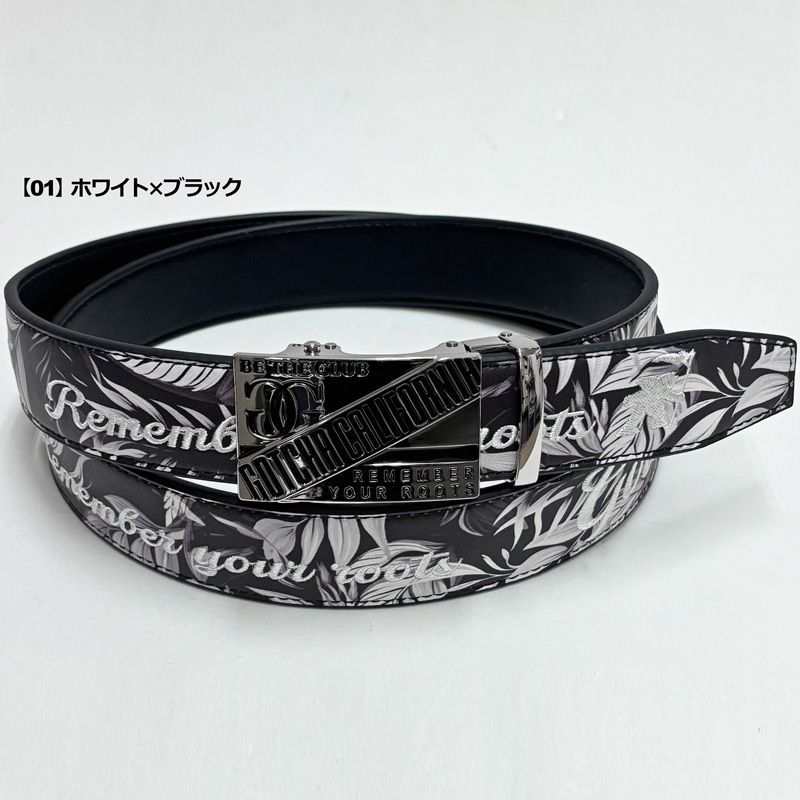 選択可 GOTCHA GOLF ガッチャゴルフ 2025 ホールレスベルト ボタニカル GG メンズ レディース ボトムス