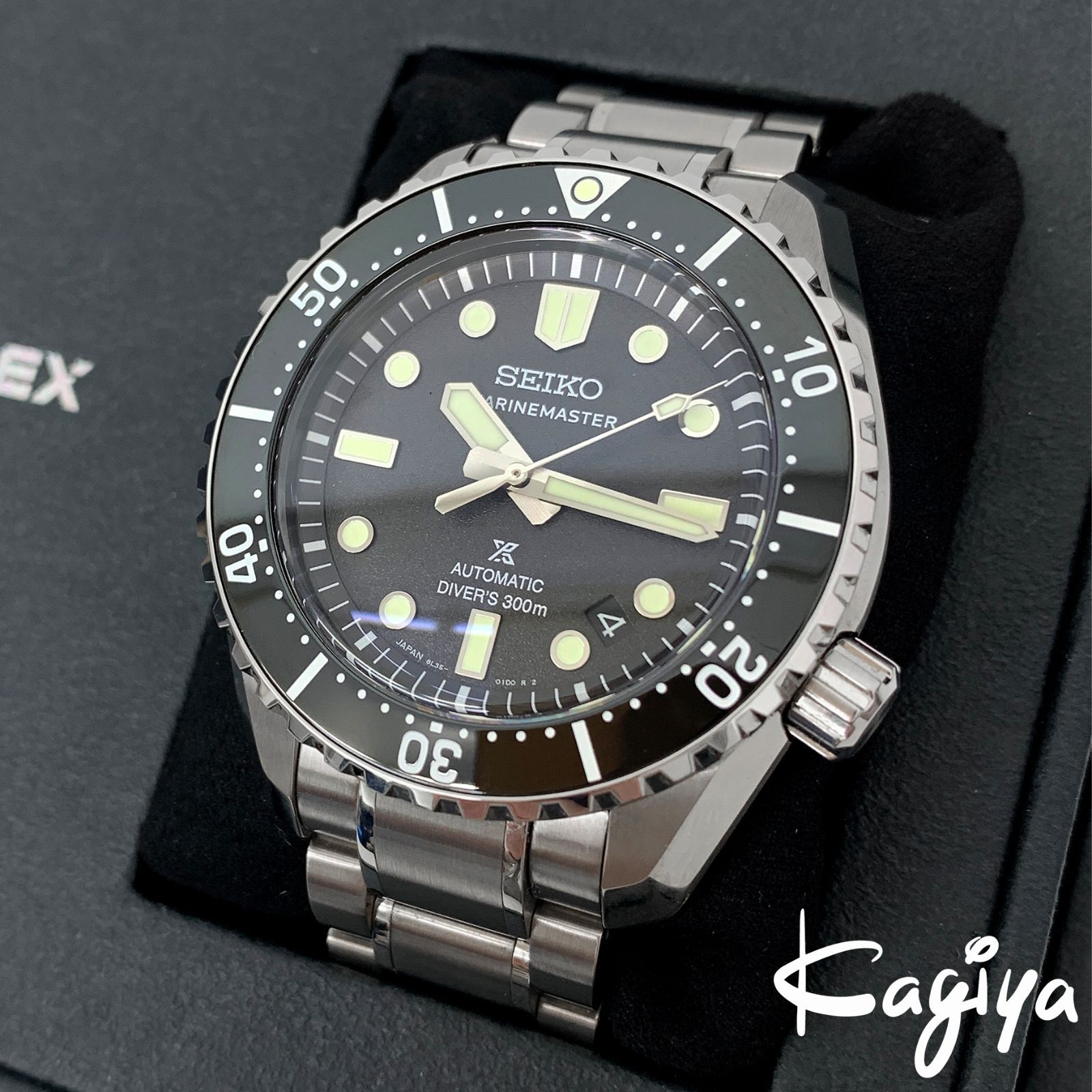 SEIKO セイコー マリンマスター プロスペック SBDX065 SEIKO替えバックル付き Marinemaster ダイバーズ 300m メンズ ウォッチ 腕時計