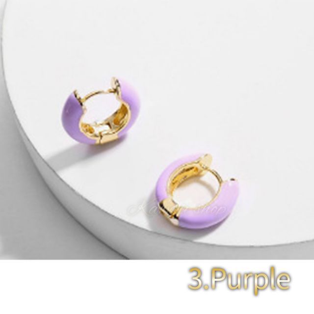 フープピアス カラフル ゴールド ハワイアン アクセサリー 合金 両耳用 普段使い ボヘミアン カジュアル 使いやすい 女性 リゾート ビーチ おしゃれ かわいい 可愛い クリスマス プレゼント ギフト フープ レディース パステルカラー ピンク ブルー 白 