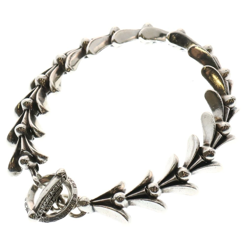 CHROME HEARTS クロムハーツ CRS STLLINK クロステイルリンク ブレスレット シルバー