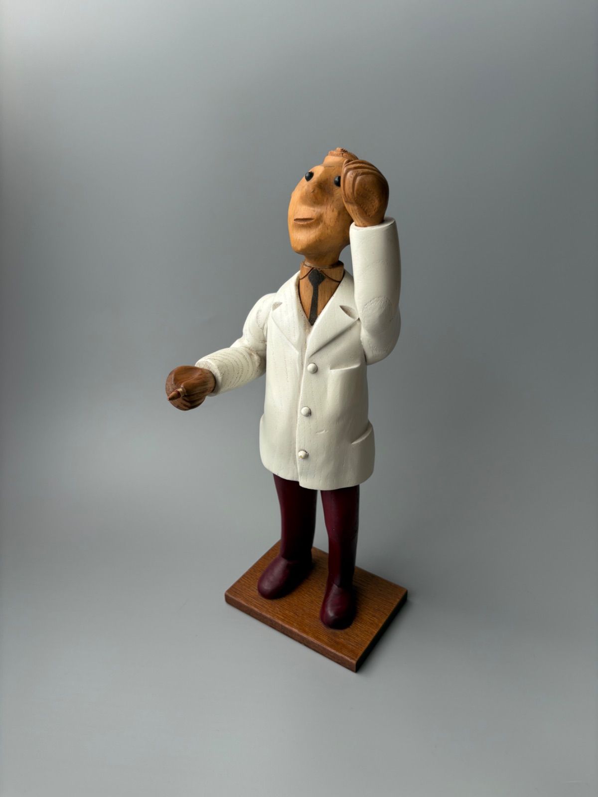 当時物 1970 ロメール ROMER ヴィンテージ アンティーク 木製 人形