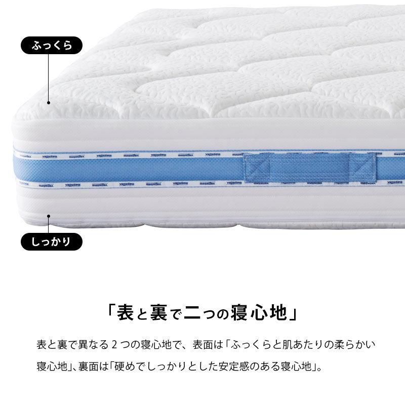 マニフレックス マットレス オクラホマ シングル 12年保証 圧縮 新品