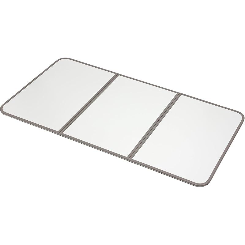 ミエ産業 ABS樹脂製 組み合わせ風呂ふた 製品サイズ 78×138cm 3枚組 ホワイト W14_WH 防カビ 1