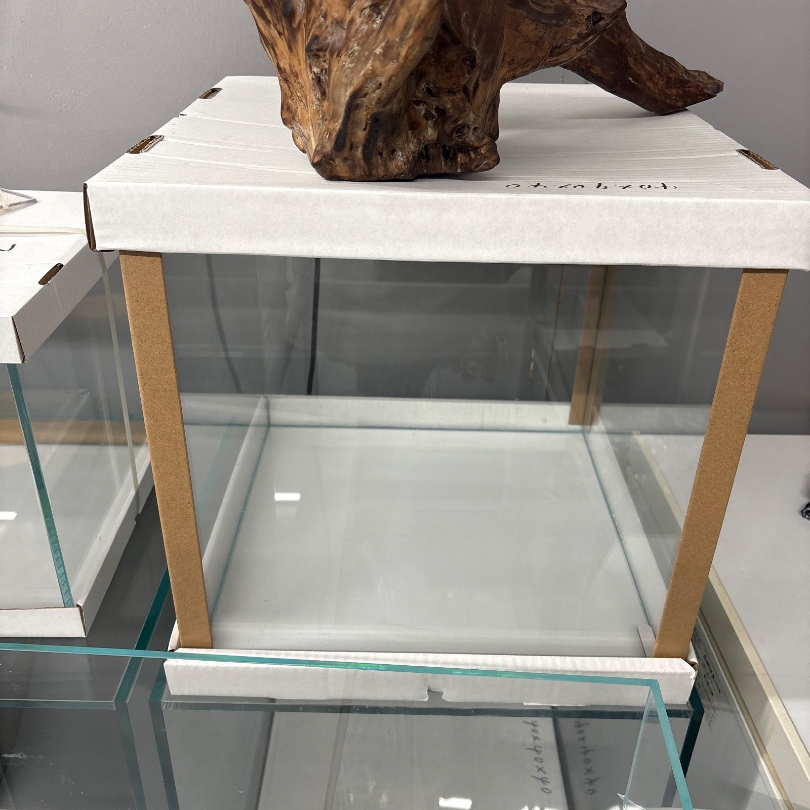 水槽 水槽台セット W40×D40×H40厚み6mm s*n様 水槽