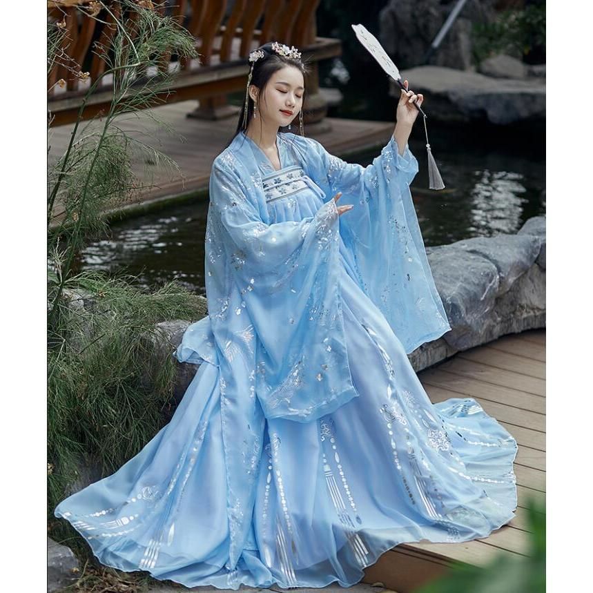 しゅ 新品、未使用 5色 唐装漢服 中華服舞台服装 華流ステージコスプレ衣装