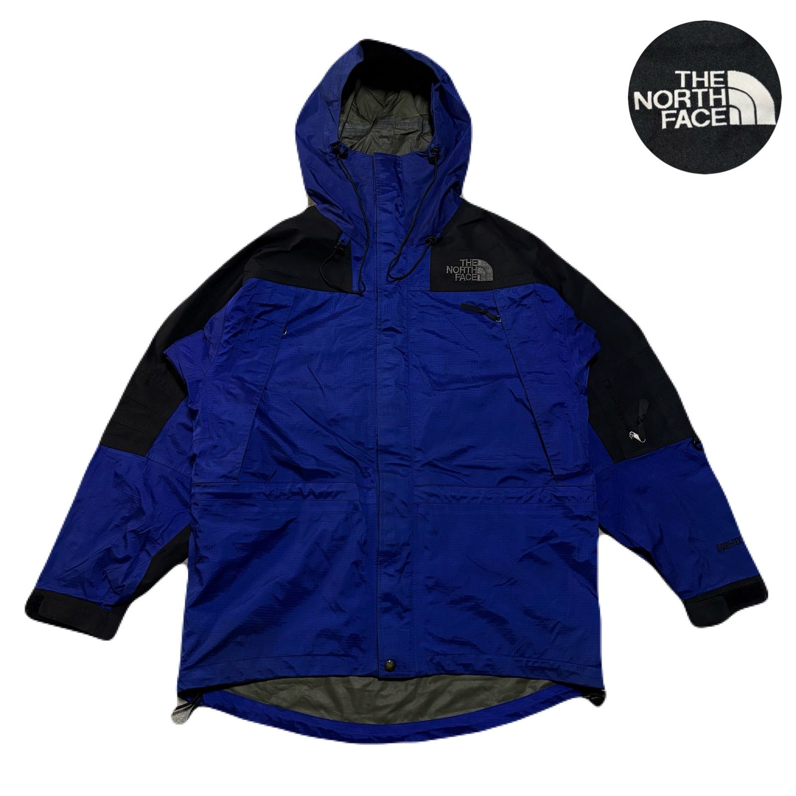 THE NORTH FACE GORE-TEX マウンテンパーカー ドローコード THE NORTH FACE (ザ ノースフェイス) GORE-TEX ロゴ刺繍