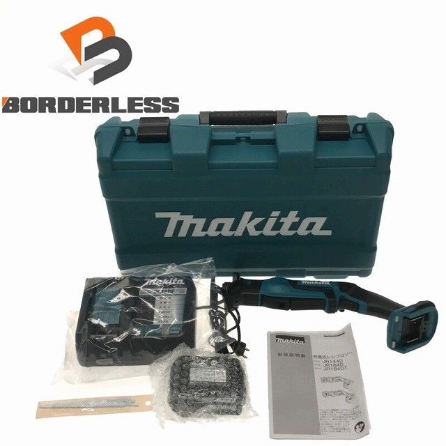 ♥品 makita マキタ 18V充電式レシプロソー JR184DRGT バッテリー 18V 6.0Ah 充電器 ケース付き 電動工具 切断機116316