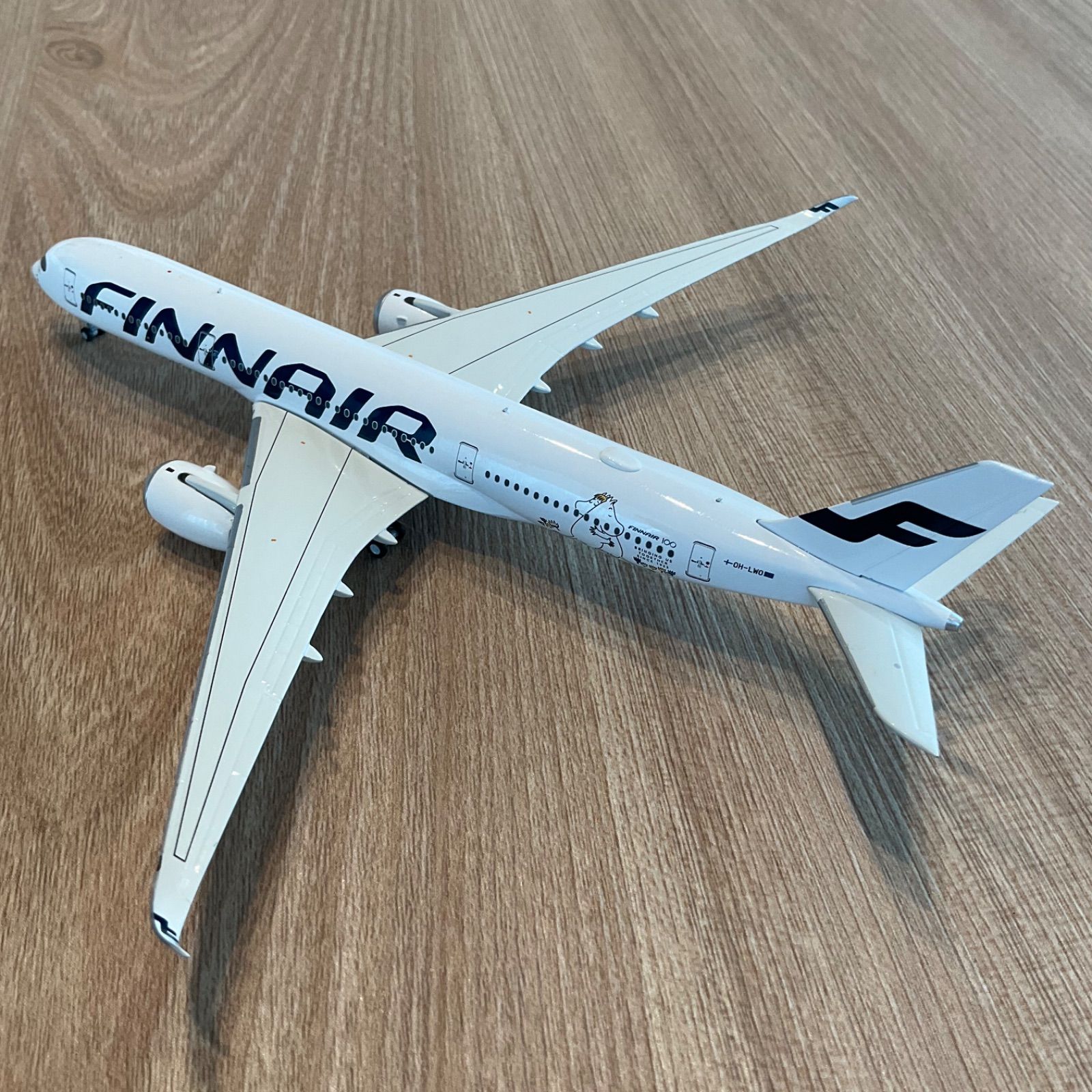 特急1/400 フィンエアー　A350 ムーミン特別塗装機 航空機・ヘリコプター