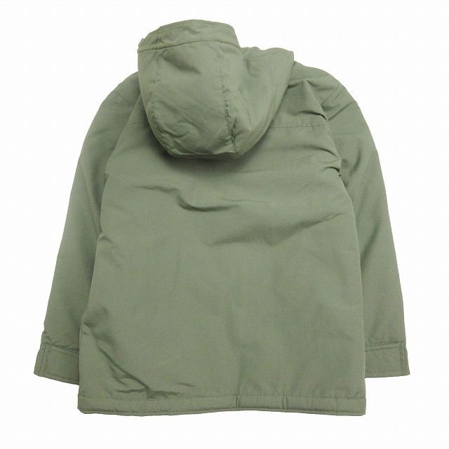 美品 18AW パタゴニア Patagonia 子供服 68460 BOYS' INFURNO JACKET ボーイズ インファーノ ジャケット  裏ボア フリース フーディー ロゴ パーカー ジップアップ フーデッド ブルゾン ジャンパー 上着 アウター S