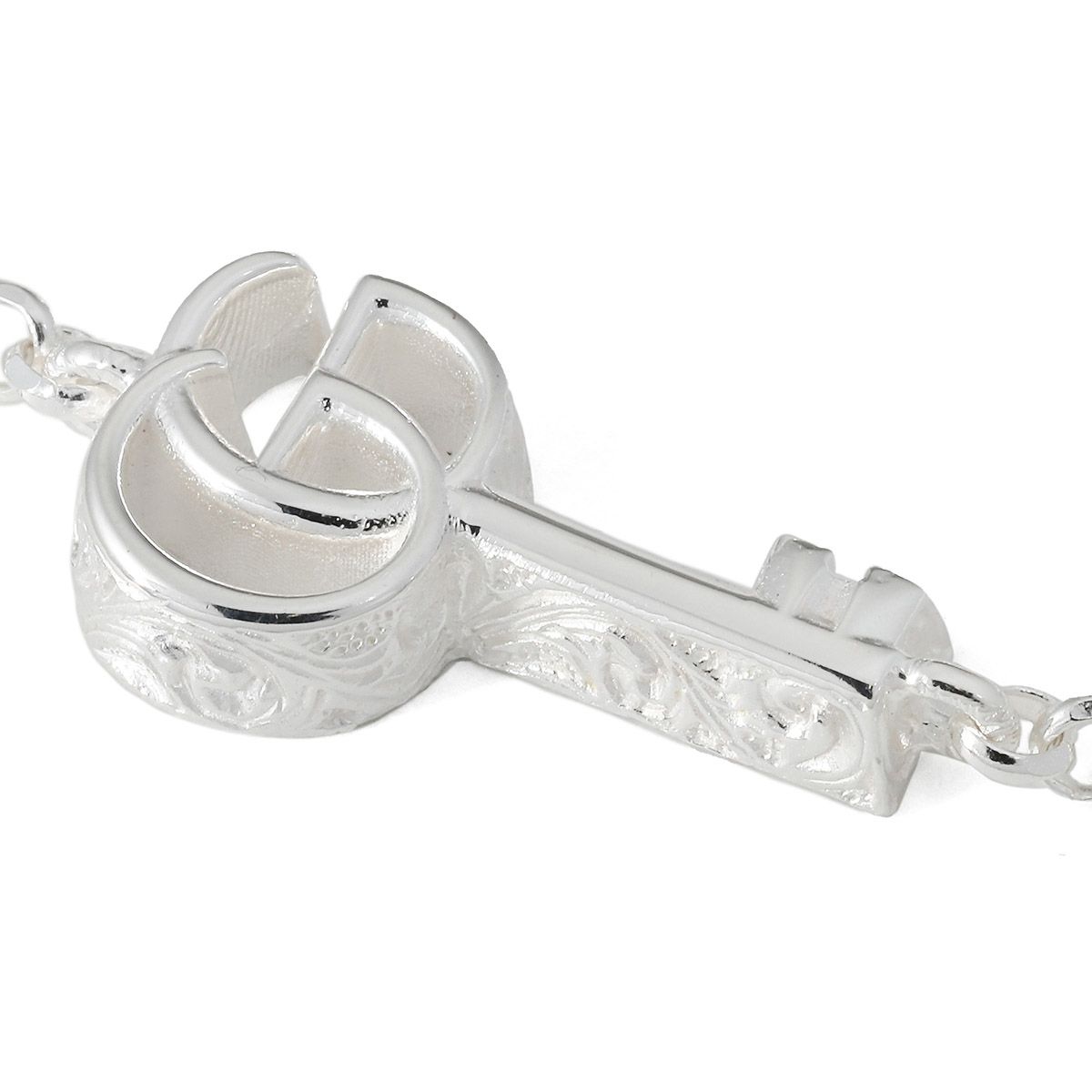 Gucci グッチGGマーモント・スターリングシルバー・ブレスレット GG Marmont chain bracelet in 925 sterling silver | GUCCI® US