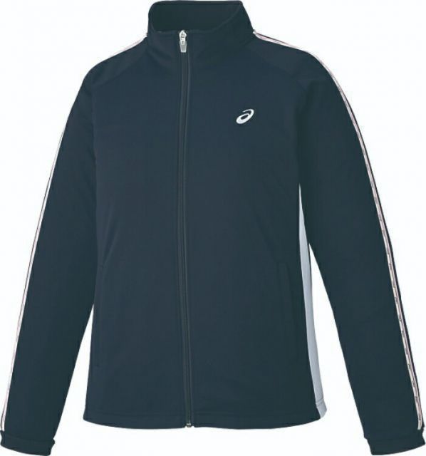 asics アシックス W KNIT JACKET NAVY S XAT191 50 | スポーツ レディース ネイビー 紺 S 服 衣類 衣料品ウェア ウエア フィットネスウェア アウター ジャケット 吸汗速乾 抗菌防臭 UVケア