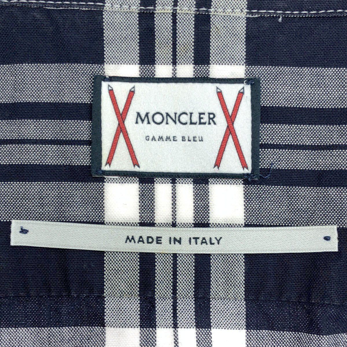 Yahoo!オークション MONCLER GAMME BLEU モンクレールガムブルー 