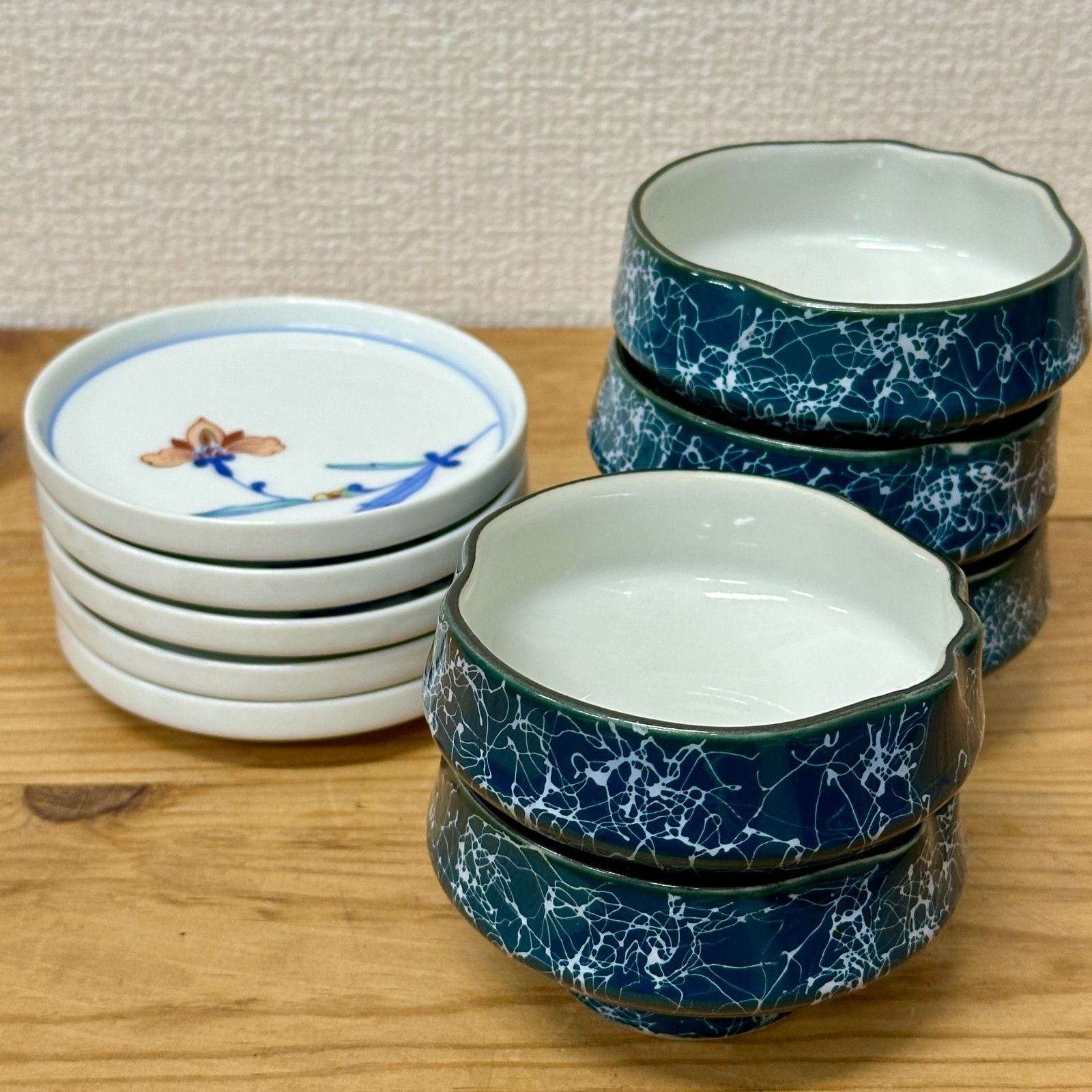 銘々皿 京峰作 小鉢 小皿 各5枚 合計10枚セット！和食器 豆皿