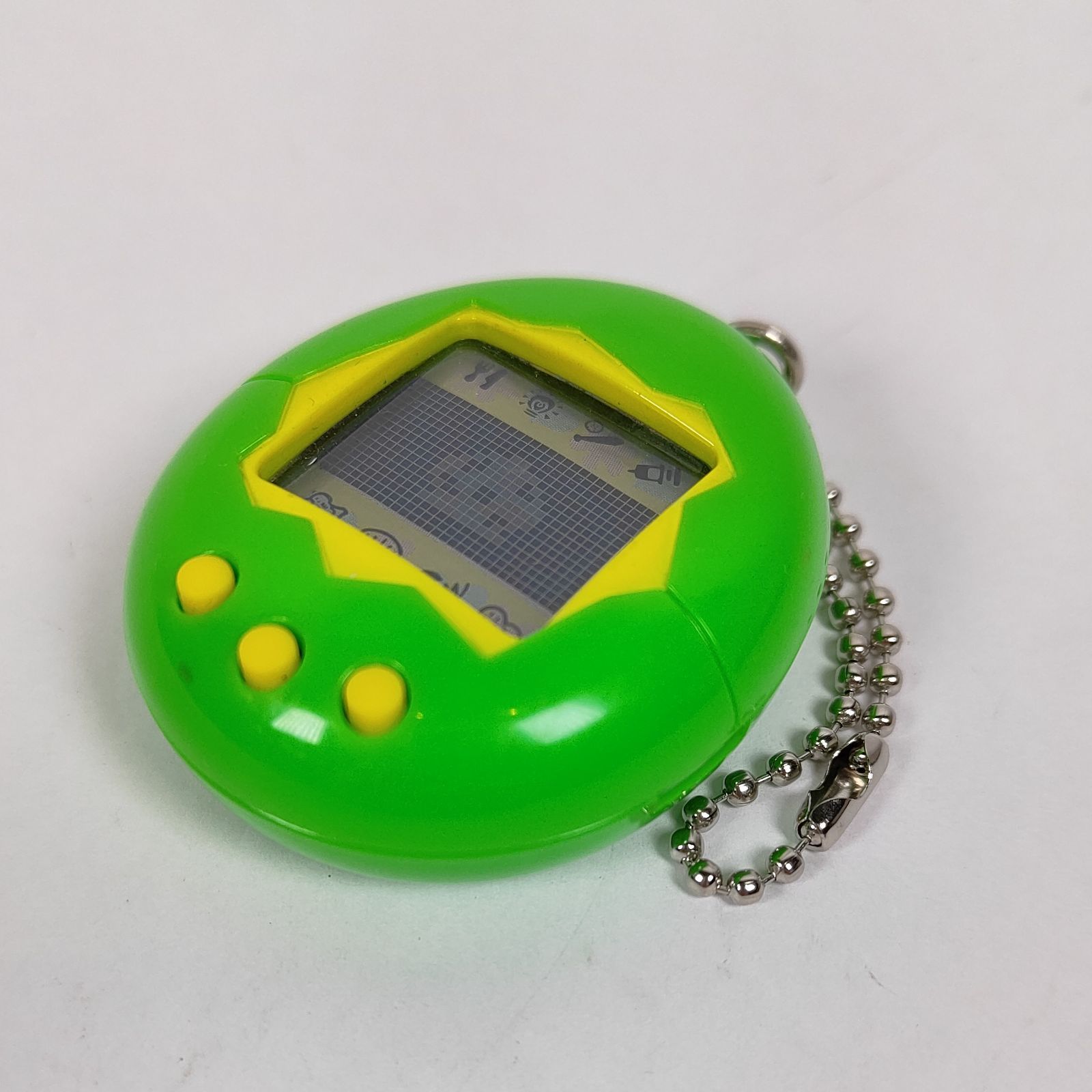 ☆ たまごっち 海外版 TAMAGOTCHI (グリーン・枠イエロー