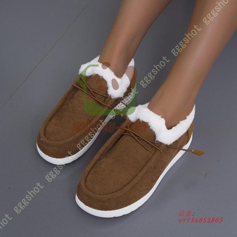 冬 スリッポン 厚底 裏ボア あったか スニーカー デッキもこもこ ローカット コンフォート やわらか ローファー カジュアル軽量  vii5x851865