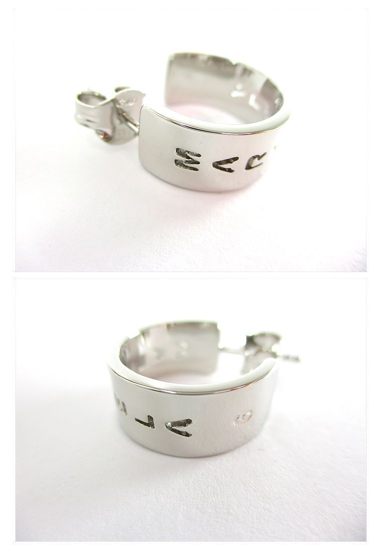 MM6 Maison Margiela メゾンマルジェラ オープンフープピアス