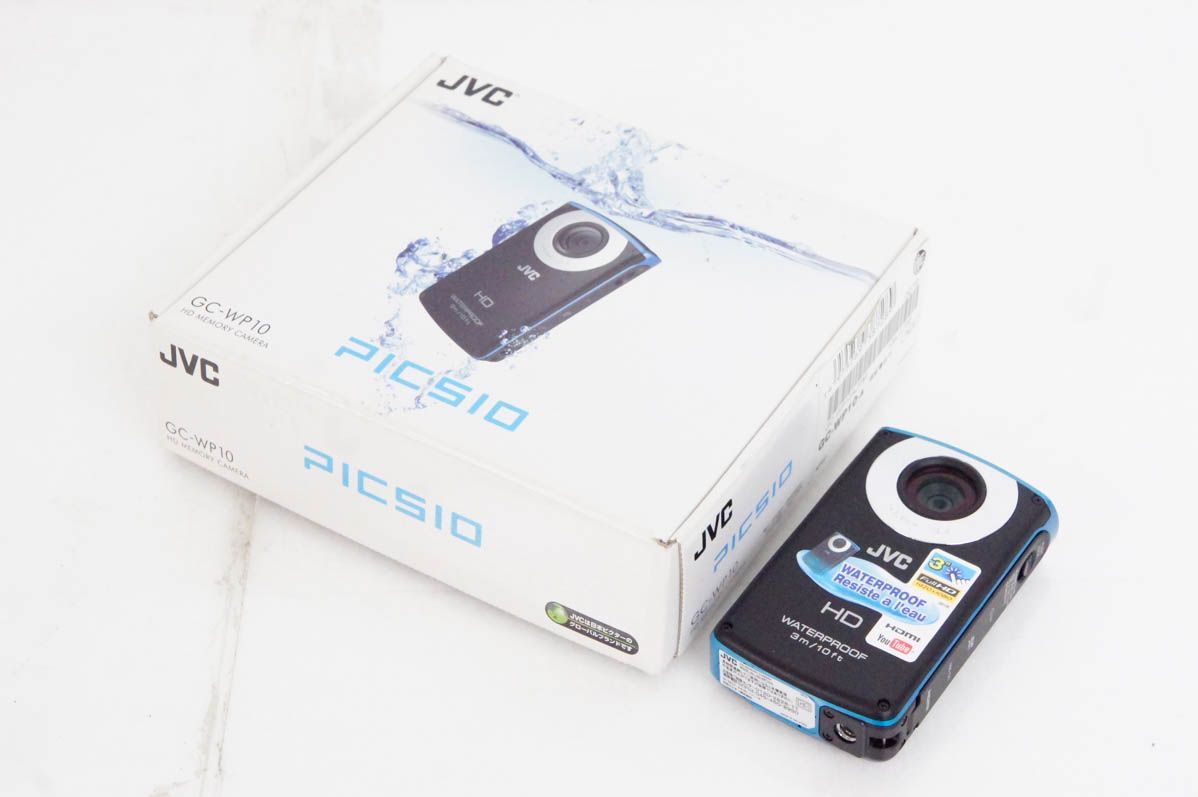 中古】JVCビクター HDメモリーカメラ PICSIO GC-WP10 ビデオカメラ