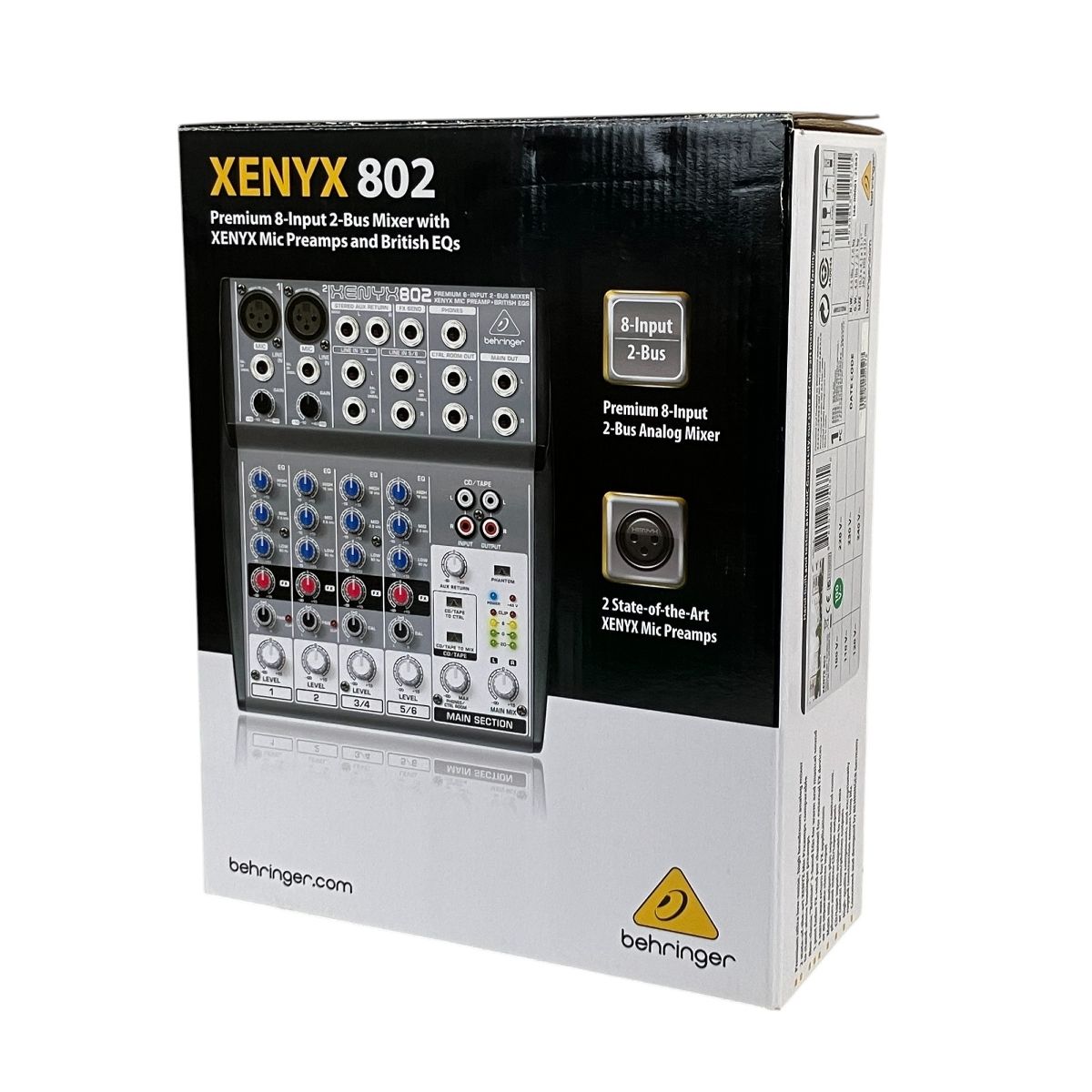 BEHRINGER XENYX 802 中古美品 behringer XENYX 802 アナログミキサー コンパクトミキサー