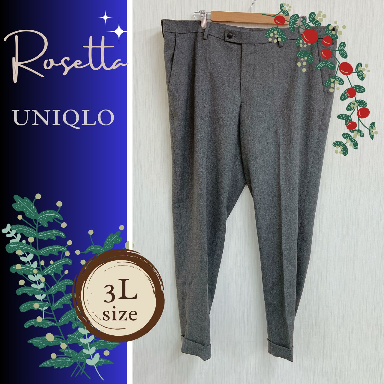たつさん専用】大きいサイズ パンツ スラックス UNIQLO ♪ 春夏