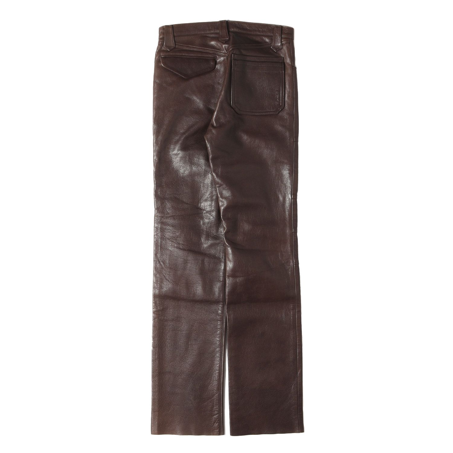 Y2 LEATHER ワイツーレザー パンツ サイズ:30 ストレート オイル