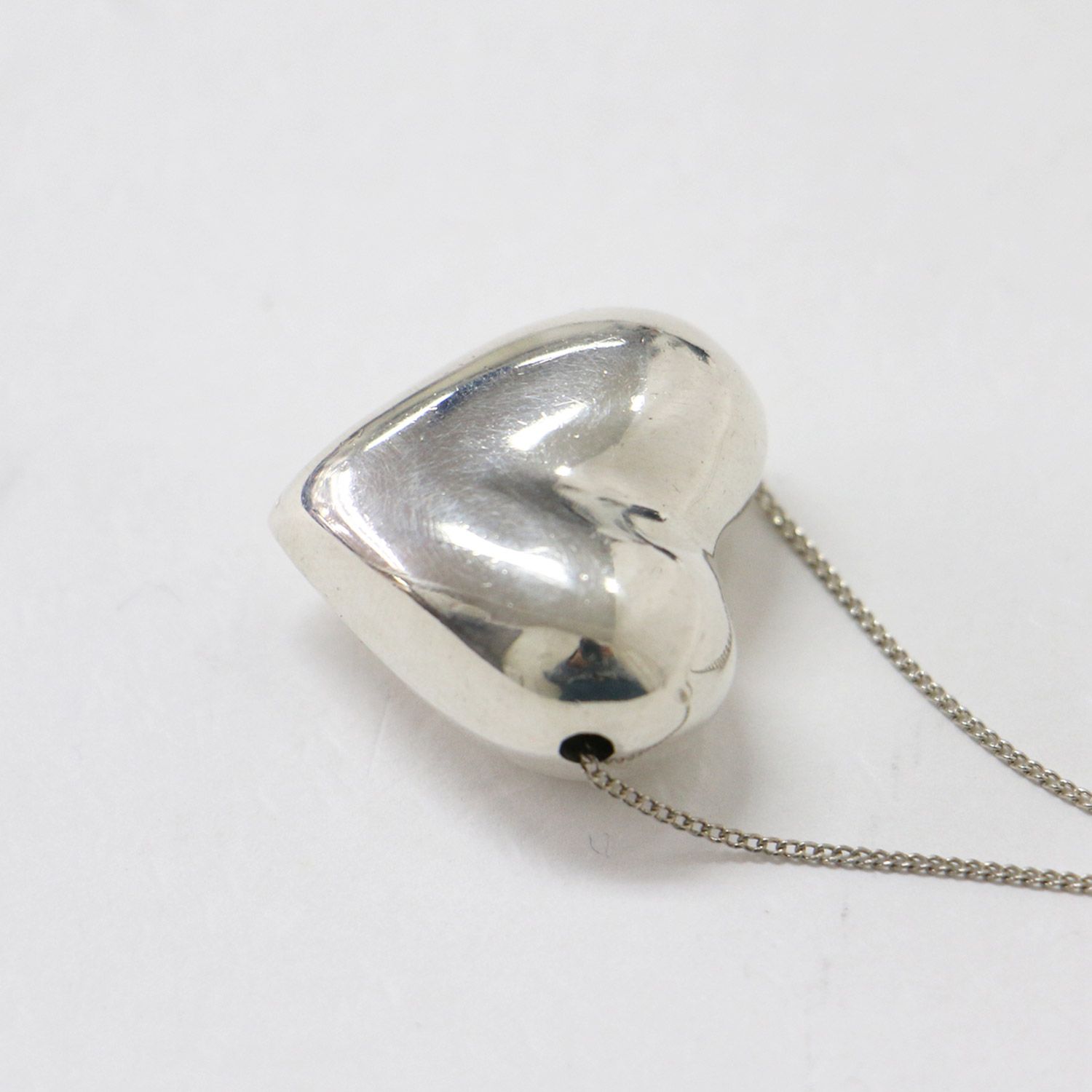 TIFFANY&Co. ティファニー ネックレス SV925 シルバー ピンチドハート 