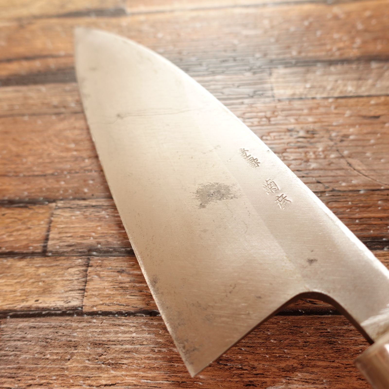 (研ぎ済み)正本　大出刃包丁　刃渡り27.5cm 高級和包丁 善定作 出刃包丁 研ぎ済 厚手 片刃 和包丁 全長約285mm 刃渡り約150mm