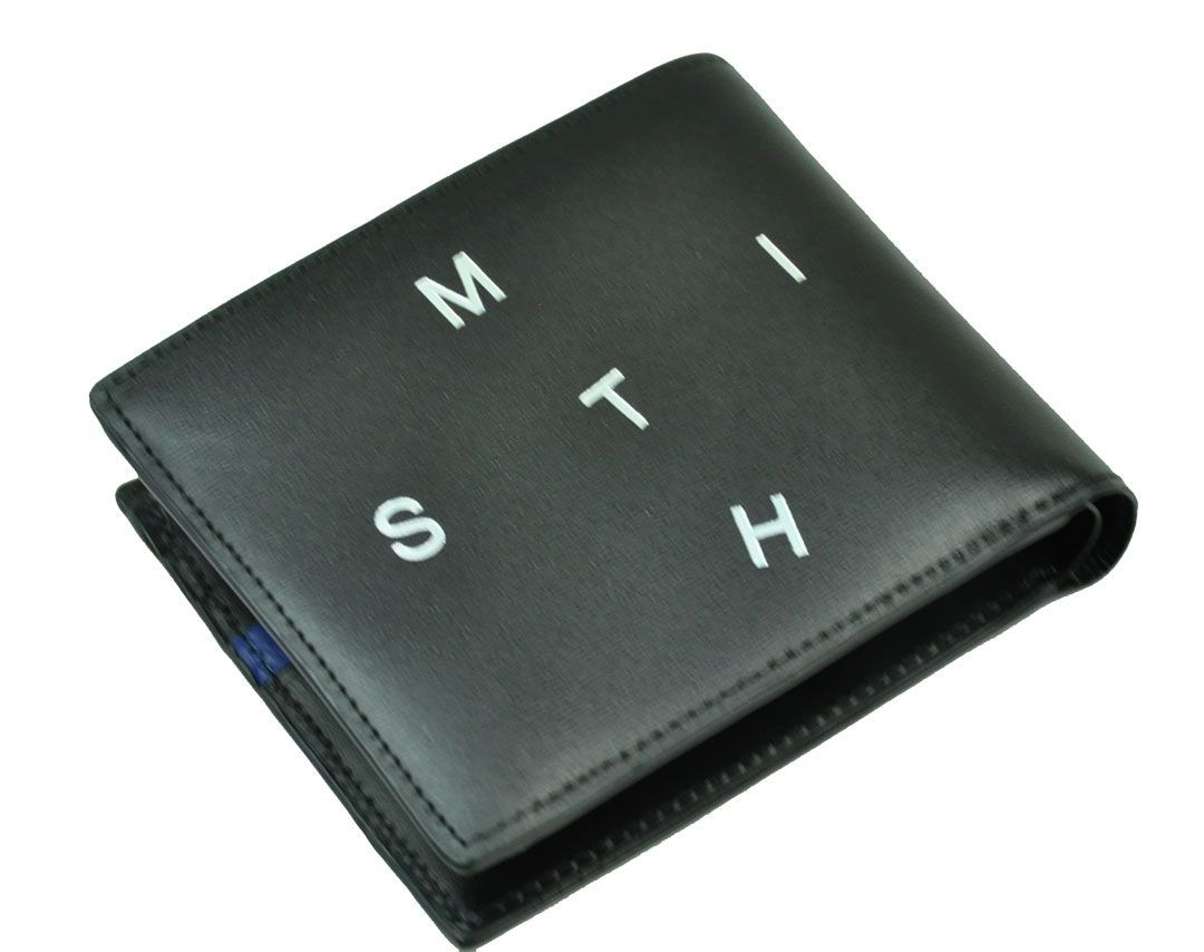 ポールスミス 財布 メンズ ポール スミス 小銭入れ付き 二つ折り財布 paulsmith PSレターズ 牛革 二つ折り財布 ギフト プレゼント 紳士財布 ポールスミス