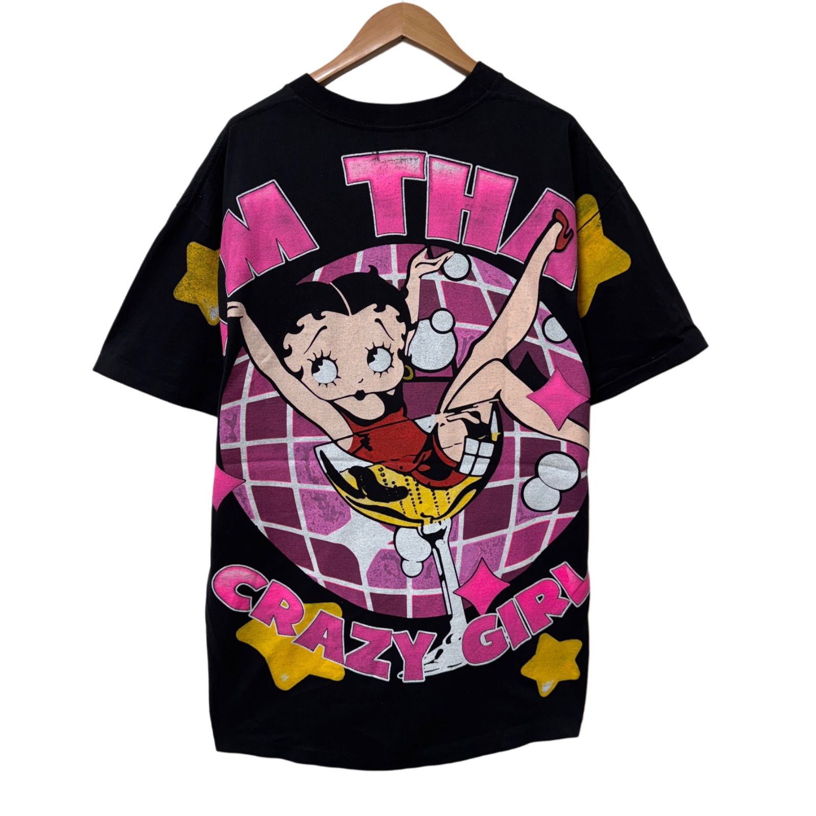 ベティちゃん Tシャツ XLサイズ ブラック キャラクター BETTY