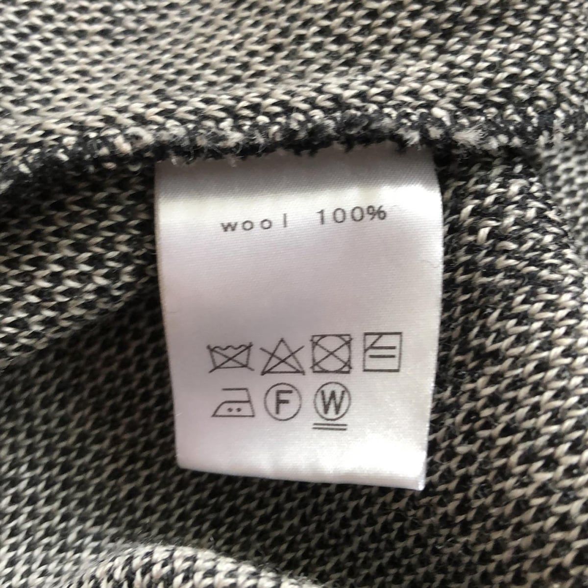 ha za ma ハザマ 長袖セーター レディース - 黒×グレーベージュ ハート SOLUCOESUFV_COM_BR