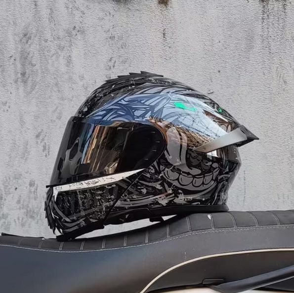 ダブルシールド フリップアップ システム フルフェイスヘルメット　Mサイズ ダブルシールド フリップアップ システム フルフェイス