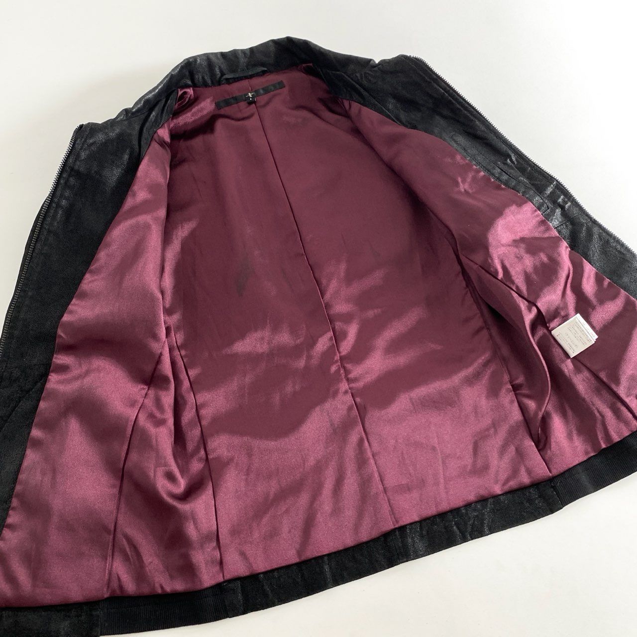68g26 NO ID ノーアイディー ジャケット ◎送料無料【 NO ID. 】豚革 
