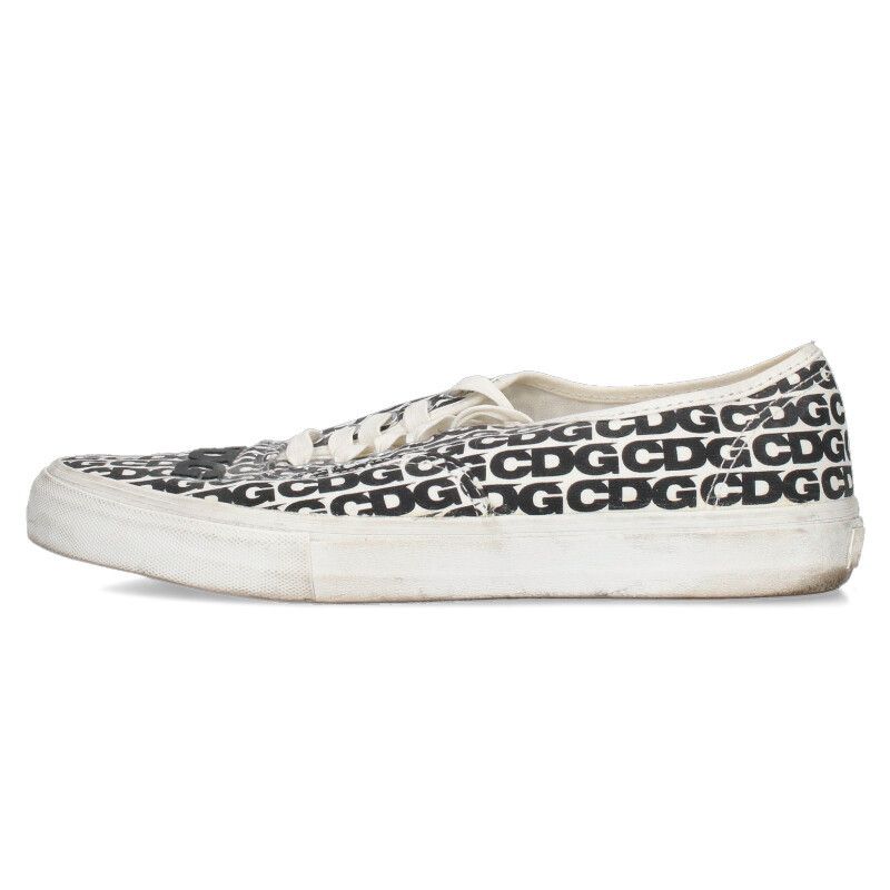 総柄デザインが素敵 コムデギャルソン×バンズ オーセンティック コムデギャルソンCDG限定 VANS（バンズ) VAULT AUTHENTIC
