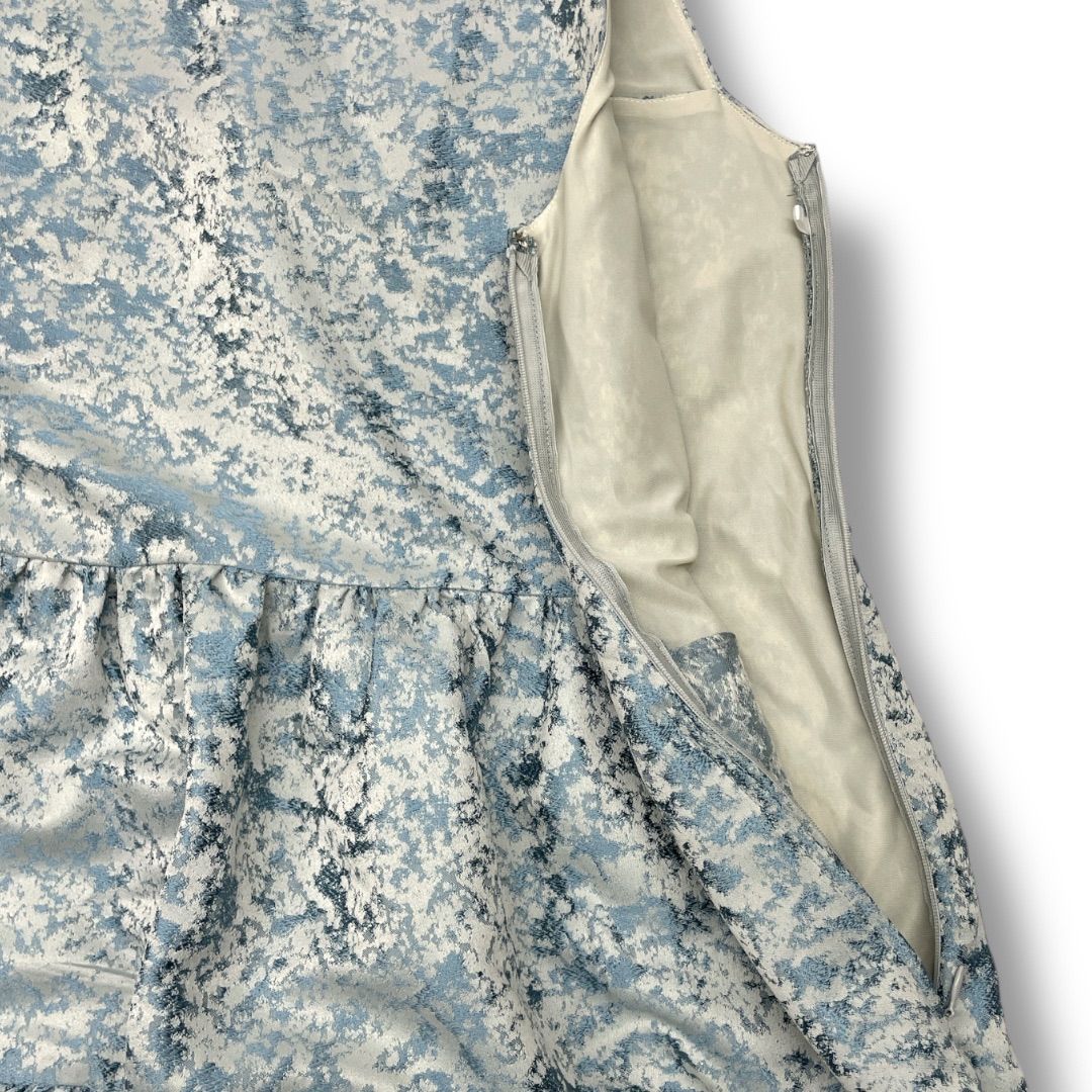 AKTE アクテ ノースリーブティアードワンピース ロングワンピース