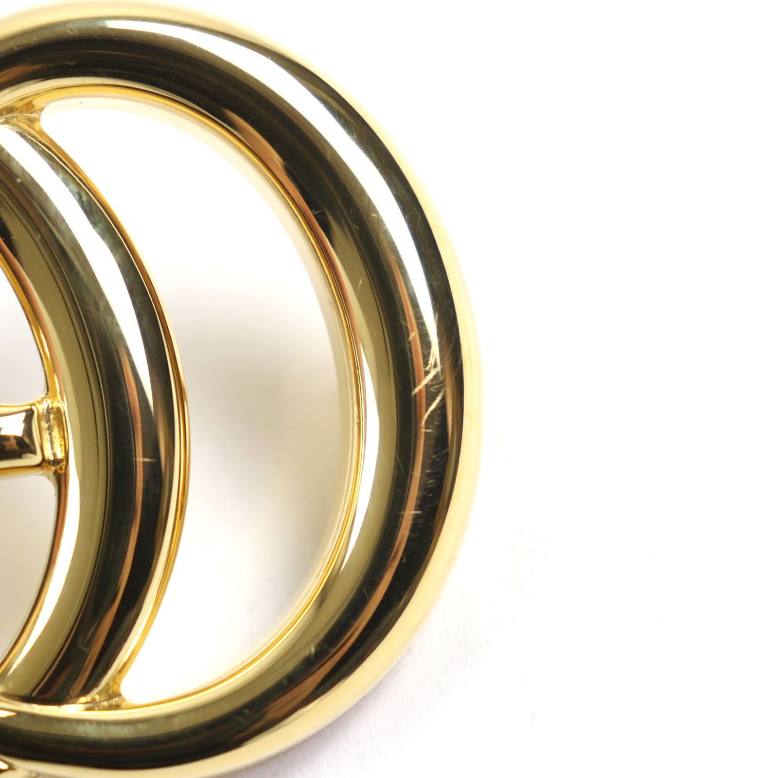 美品○GUCCI グッチ 406831 GGマーモント ダブルGバックル レザー