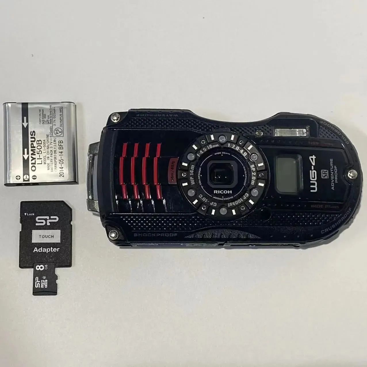 【美品動作確認済み】RICOH WG-4 RICOH WG-4 GPS BLACK 動作確認済み - メルカリ