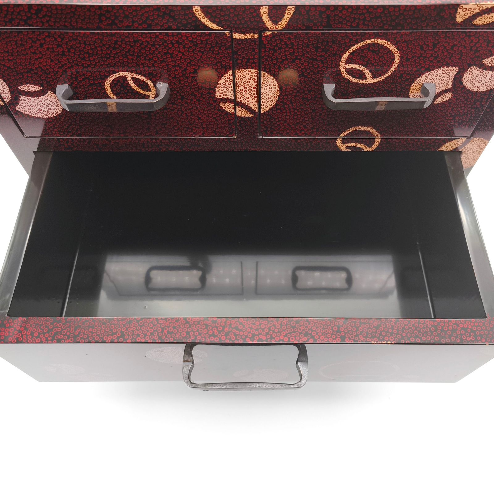 津軽塗（七々子塗）バカ塗り・小箪笥・タンス・伝統工芸・No