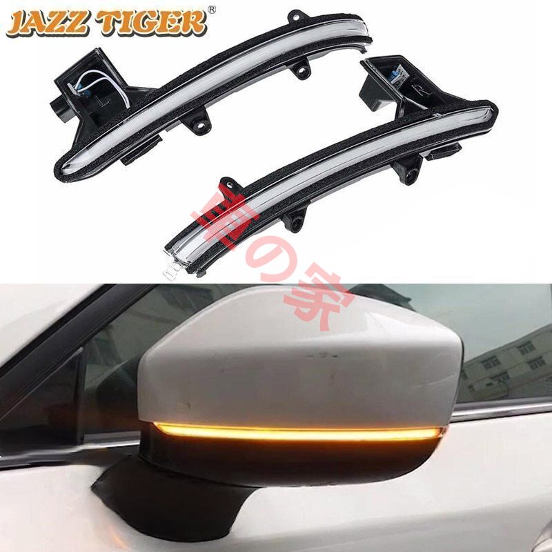 ダイナミックLEDマツダ信号灯CX-5 2017 2018 2019 CX-8 2018 2019バックミラーインジケータウインカーライト lens